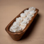 Waxspree Dough Bowl Wooden Candle 220gm Natural Soy Wax Scented Candle