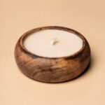 Dough Bowl Wooden Scented Candle - 30gm