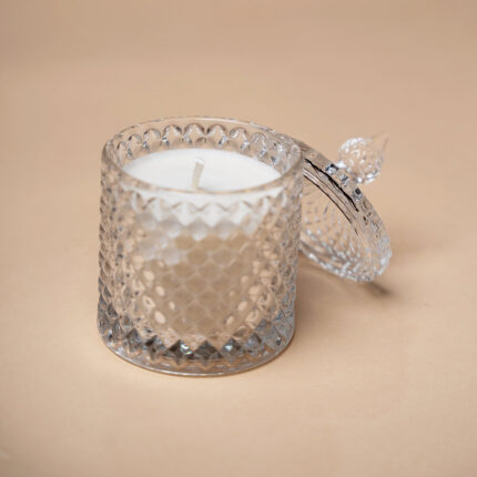 Crystal Jar Glass Scented Candle - 75gm