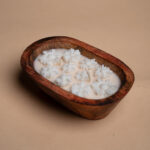 Dough bowl wooden candle 120gm natural soy wax scented candle