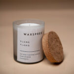 Frosted White Glass Jar Scented Candle – 170gm