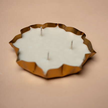 Metal Urli Scented Candle -120gm